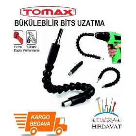 Tomax Körüklü Bükülen Bits Uzatma Matkap Ucu