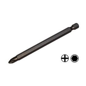Tomax PZ2 x 100 mm Pozidriv Yıldız Mıknatıslı Manyetik Bits Matkap Ucu
