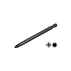 Tomax PZ2 x 100 mm Pozidriv Yıldız Mıknatıslı Manyetik Bits Matkap Ucu
