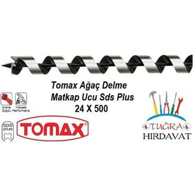 Tomax Sds Plus 24x500 mm Ağaç Delme Matkap Ucu