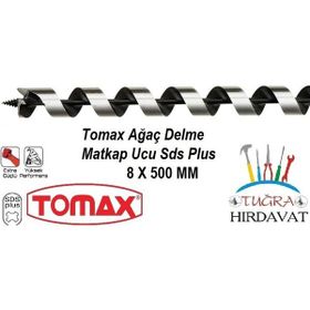 Tomax Sds Plus 8x500 mm Ağaç Delme Matkap Ucu