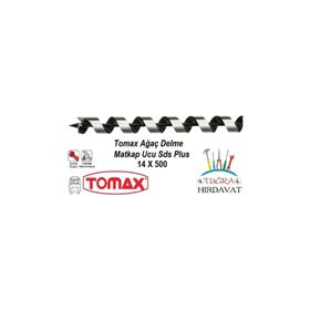 Tomax SDS Plus Ağaç Delme Ahşap Delme Delici 14x500 Matkap Ucu