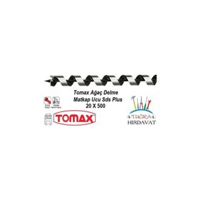 Tomax SDS Plus Ağaç Delme Ahşap Delme Delici 20x500 Matkap Ucu