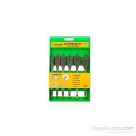 Tomax Yaprak Ahşap 12-24 mm 6 Parçalı Matkap Ucu Takımı
