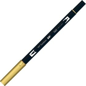 Tombow 062 Dual Brush Soluk Sarı Grafik Çizim Kalemi