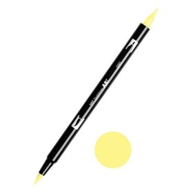 Tombow 090 Baby Yellow AB-T Dual Brush Grafik Kalemi