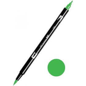 Tombow 195 Light Green AB-T Dual Brush Grafik Kalemi