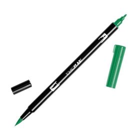 Tombow 245 Dual Brush Sap Yeşili Grafik Çizim Kalemi