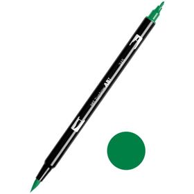 Tombow 245 Dual Brush Sap Yeşili Grafik Çizim Kalemi