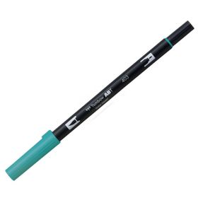 Tombow 403 Bright Blue AB-T Dual Brush Grafik Kalemi