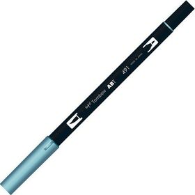 Tombow 491 Dual Brush Buzul Mavisi Grafik Çizim Kalemi