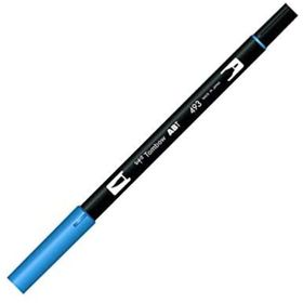 Tombow 493 Dual Brush Reflex Mavisi Grafik Çizim Kalemi