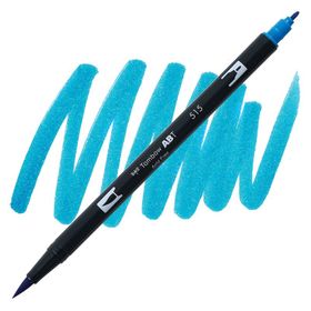 Tombow 515 Dual Brush Açık Mavi Grafik Çizim Kalemi