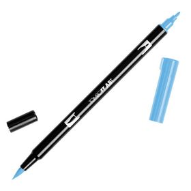 Tombow 533 Dual Brush Tavuskuşu Mavisi Grafik Çizim Kalemi