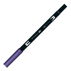 Tombow 565 Dual Brush Koyu Mavi Grafik Çizim Kalemi