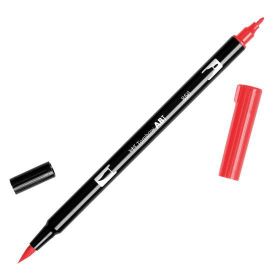 Tombow 856 Dual Brush Çin Kırmızısı Grafik Çizim Kalemi