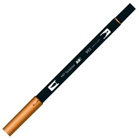 Tombow 993 Chrome Orange AB-T Dual Brush Grafik Kalemi