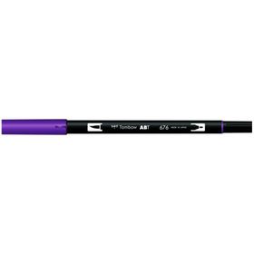 Tombow Dual Brush Pen 676 Royal Purple Grafik Çizim Kalemi