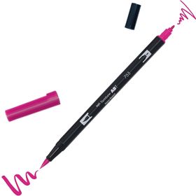 Tombow Dual Brush Pen 743 Hot Pink Grafik Çizim Kalemi