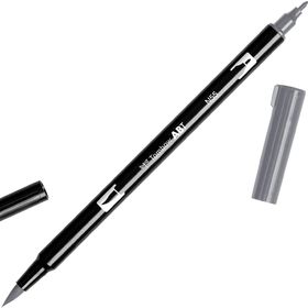 Tombow Dual Brush Pen N55 Cool Gray 7 Grafik Çizim Kalemi