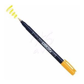 Tombow Fudenosuke Brush Pen 03 Yellow Fırça Uçlu Kalem