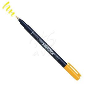 Tombow Fudenosuke Brush Pen 03 Yellow Fırça Uçlu Kalem