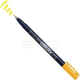 Tombow Fudenosuke Brush Pen 03 Yellow Fırça Uçlu Kalem