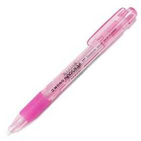 Tombow Mono Knock Şeffaf Pembe 3.8 mm Kalem Silgi