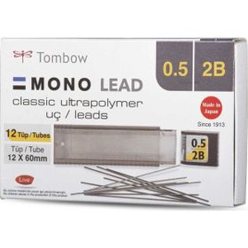 Tombow Mono Lead 0.5 mm 2B Min 12'li Kutu Kalem Uç