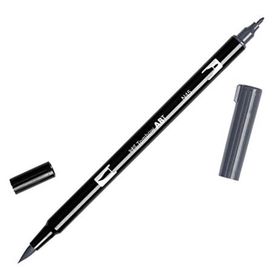Tombow N45 Cool Gray 10 AB-T Dual Brush Grafik Kalemi
