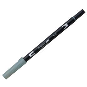 Tombow N52 Cool Gray 8 AB-T Dual Brush Grafik Kalemi