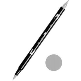 Tombow N60 Cool Gray 6 AB-T Dual Brush Grafik Kalemi