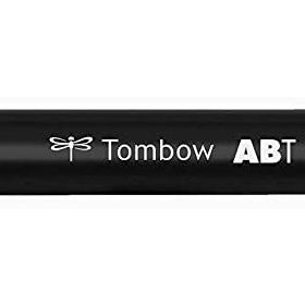 Tombow N60 Cool Gray 6 AB-T Dual Brush Grafik Kalemi