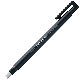 Tombow Silgi Siyah Mono Zero Yassı Uçlu Kalem