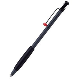 Tombow Zoom 707 Gri-Siyah Tükenmez Kalem