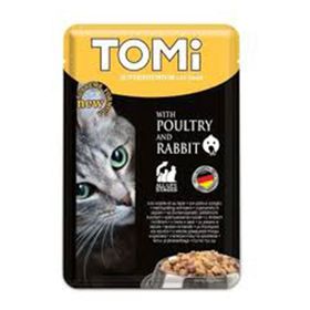 Tomi 100 Gr Kedi Kümes Hayvanı & Tavşan Pouch Mama