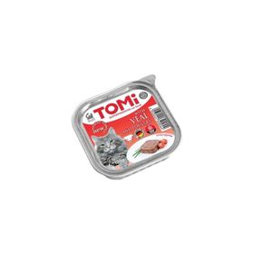 Tomi 100 gr Pate Dana Etli ve Kümes Hayvanlı Kedi Yaş Mama
