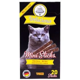 Tomi 20x2 gr 40 gr Peynirli Kedi Mini Stick