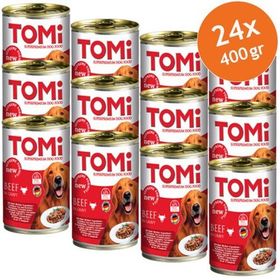 Tomi 24x400 gr Sığır Etli Köpek Konservesi