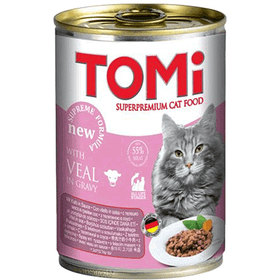 Tomi 400 gr Dana Etli Yetişkin Konserve Kedi Maması