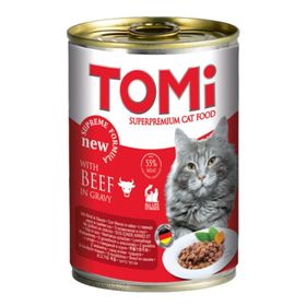 Tomi 400 gr Sığır Etli Kedi Konserve Maması