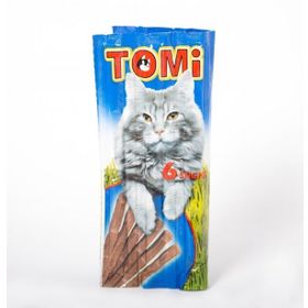 Tomi 6x25 gr Stick Somonlu ve Alabalıklı Kedi Ödülü