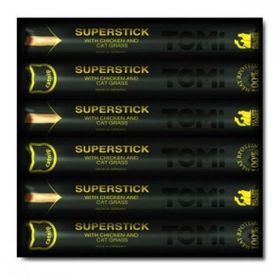 Tomi 6x5 gr Tavuklu ve Kedi Çimli Stick Kedi Ödülü