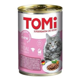 Tomi Buzağı Etli 400 gr Yetişkin Kedi Konservesi