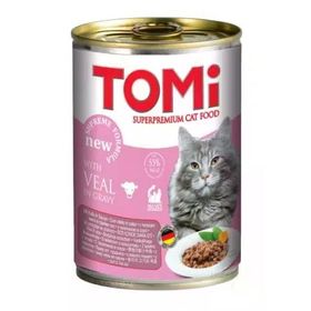 Tomi Buzağı Etli 400 gr Yetişkin Kedi Konservesi