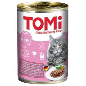 Tomi Buzağı Etli 400 gr Yetişkin Kedi Konservesi
