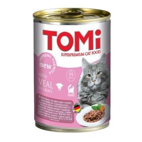 Tomi Buzağı Etli 400 gr Yetişkin Kedi Konservesi