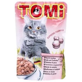 Tomi Dana Etli ve Hindili Pouch 100 gr Yetişkin Kedi Konserve