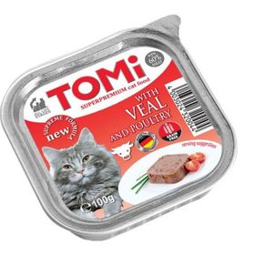 Tomi Dana Etli ve Kanatlı 100 gr Yetişkin Kedi Konserve