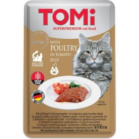 Tomi Domates Jöleli Kümes Hayvanlı Pouch 100 gr Kedi Maması